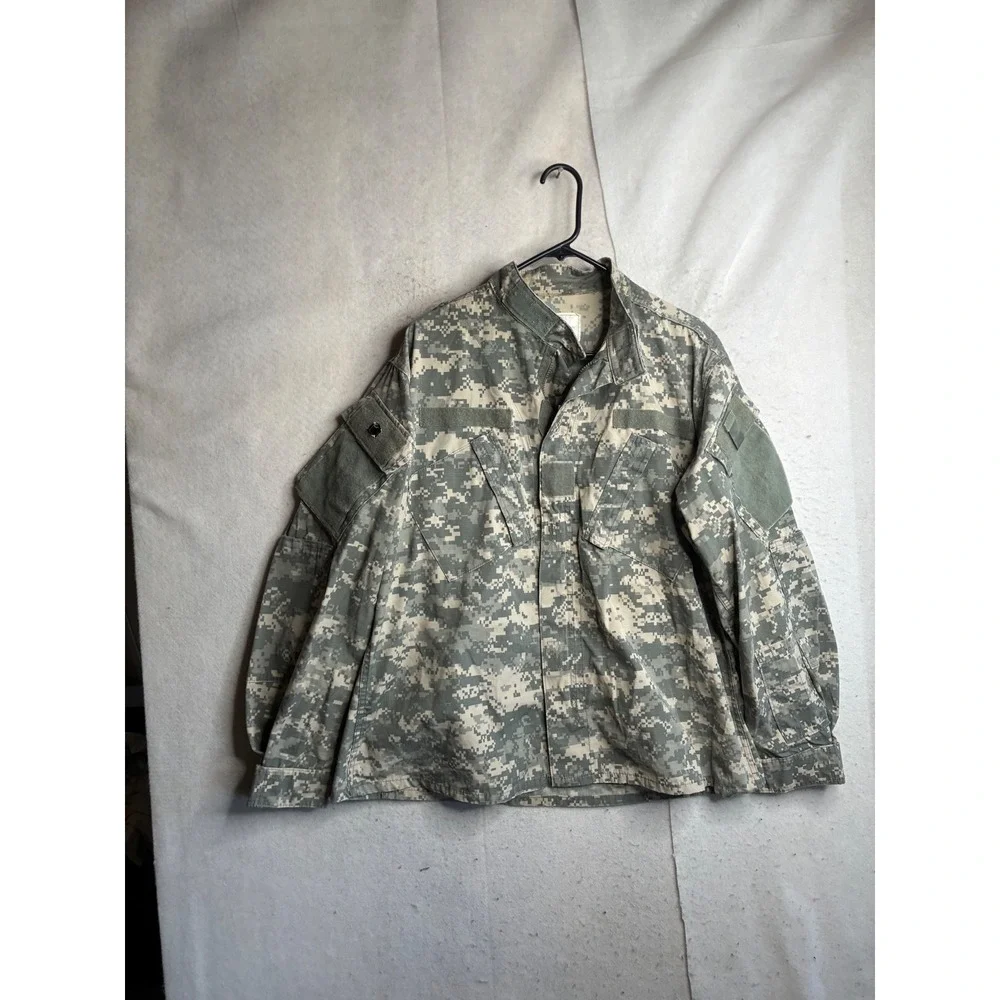 US Army ACU Combat Uniform Coat SZ L Jacket UCP Digi Camo Reg 8415-01-519-8599
